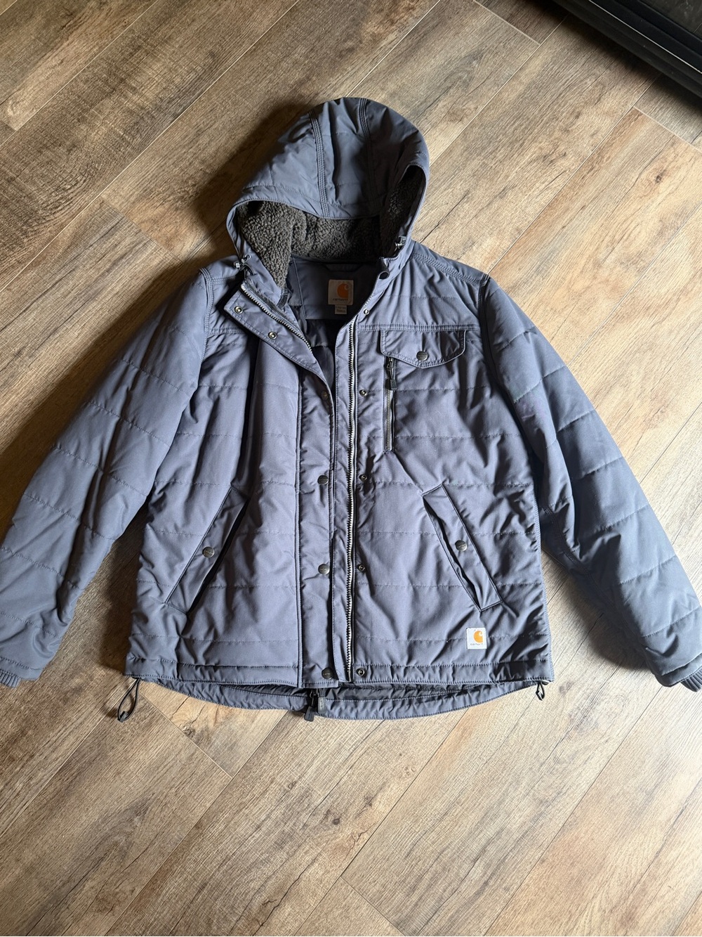 Carhartt Hooded Utility Jacket Size Large